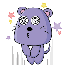 [LINEスタンプ] Dreaming Childish Little Mouse