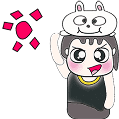 [LINEスタンプ] Mr. KiKi and rabbit..^^