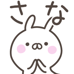 [LINEスタンプ] ☆★さな★☆ベーシックパック