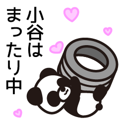 [LINEスタンプ] 小谷はこたに？おたに？こや？色々あるねの画像（メイン）