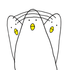 [LINEスタンプ] 鳥さんの日常を描いたスタンプです。