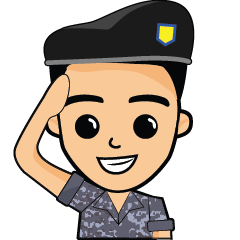 [LINEスタンプ] RTAF Security Forces Command(2)