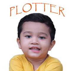 [LINEスタンプ] PLOTTER BABY BOY