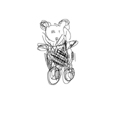 [LINEスタンプ] bear ooo