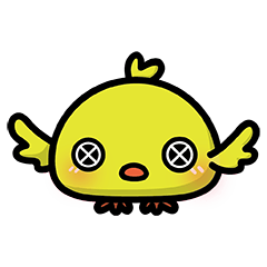 [LINEスタンプ] Button Hen