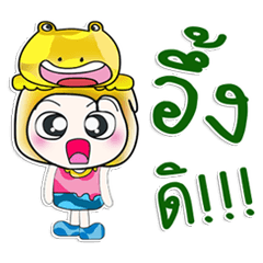 [LINEスタンプ] Mr. Naruto and Frog..^_^