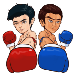 [LINEスタンプ] Muay Thai Online 2