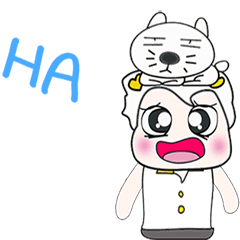 >>Mr. Kajima and cat..<<