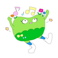 [LINEスタンプ] 無果汁Juicysのたまよ