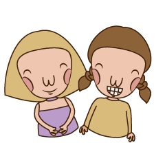 [LINEスタンプ] Daisy + Emily