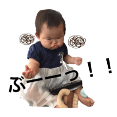 [LINEスタンプ] ちなみちゃん1歳