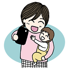 [LINEスタンプ] Busy mommy