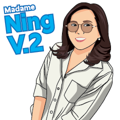 [LINEスタンプ] Madame Ning V.2
