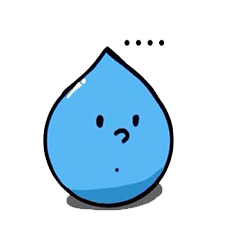 [LINEスタンプ] Little cute aqua