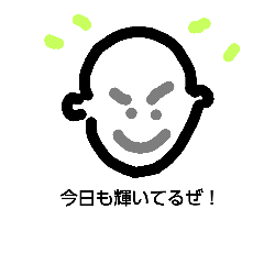 [LINEスタンプ] pikapika  daisuki