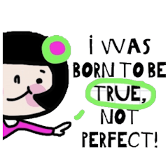 [LINEスタンプ] Boo in August, Born to be real (Eng)