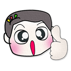 [LINEスタンプ] Mr. Yamasaki. Hello！！！！