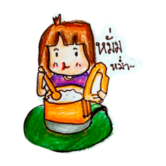 [LINEスタンプ] I'm a little girlss