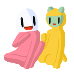 [LINEスタンプ] Water Rocket And The Big Yellow Bird 2