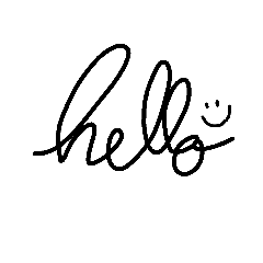 [LINEスタンプ] Black font