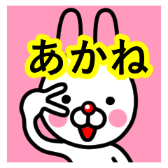 [LINEスタンプ] ☆あかね☆名前プレミアムスタンプ☆