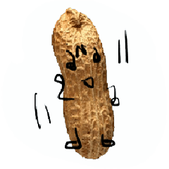 [LINEスタンプ] peanut peanut life1