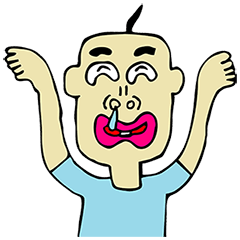 [LINEスタンプ] Funny Boboy