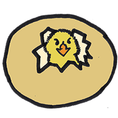 [LINEスタンプ] egg jovial