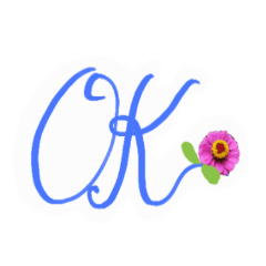 [LINEスタンプ] flower beautiful words