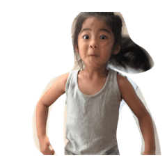 [LINEスタンプ] 岡田家姉弟