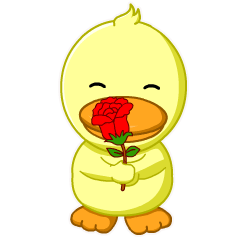[LINEスタンプ] Little yellow duck