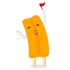 [LINEスタンプ] Olala Ice Pop