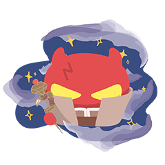 [LINEスタンプ] Demon P vol.1