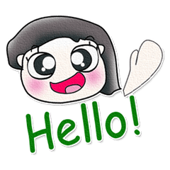 [LINEスタンプ] ..Miss. Masa. ^___^