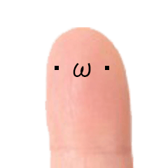 [LINEスタンプ] Emoticon Fingerの画像（メイン）