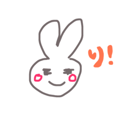 [LINEスタンプ] うさぎのわかってるよスタンプ