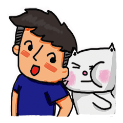 [LINEスタンプ] JIAN JIAN ＆ High High