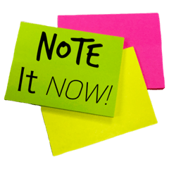 [LINEスタンプ] Note it now！