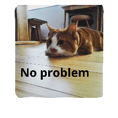 [LINEスタンプ] happy cat..
