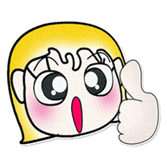 [LINEスタンプ] Miss. Sayo.... Good Luck...^_^