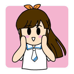 [LINEスタンプ] カワイイ制服女子だよ！2