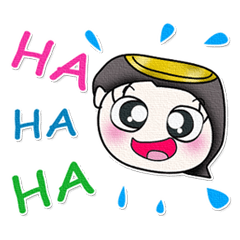 [LINEスタンプ] Hi my name is Sayaka...^^