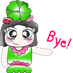 [LINEスタンプ] Miss. Hinata. Lucky ！！