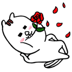 [LINEスタンプ] I'll send your heart instead of you.