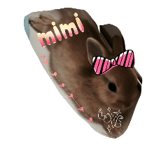 [LINEスタンプ] mimiちゃん's