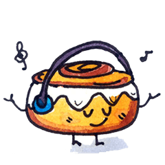 [LINEスタンプ] Rolland the cinnamon roll