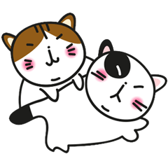 [LINEスタンプ] fatty cats