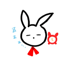 [LINEスタンプ] うさぎの日常〜関西弁〜 1