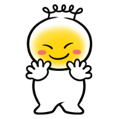 [LINEスタンプ] BackManDDung_(Crown Dumpling)