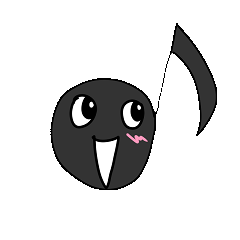[LINEスタンプ] 使いどころのない変な音符スタンプ
